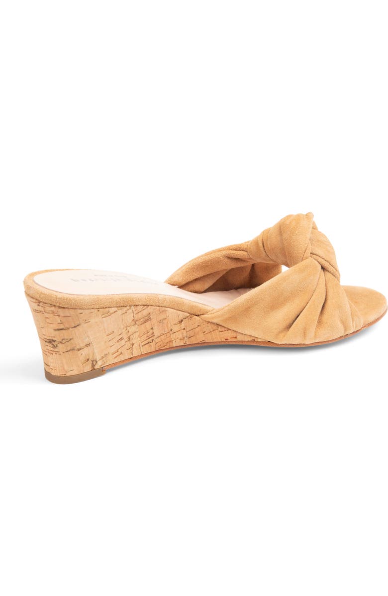 patricia green Savannah Wedge Slide Sandal, Alternate, color, Tan Suede
