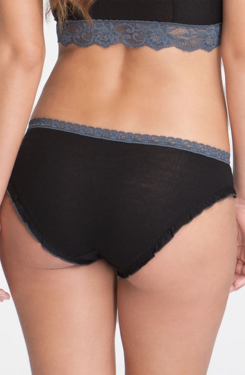 Kensie 'jamie' Hipster Briefs In Black