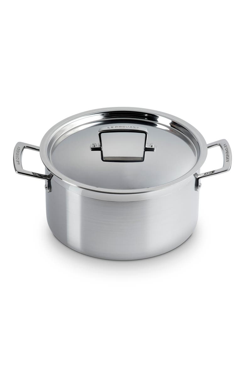 Classic Stainless Steel 5-Piece Cookware Set, Alternate, color, STAINLESS STEEL