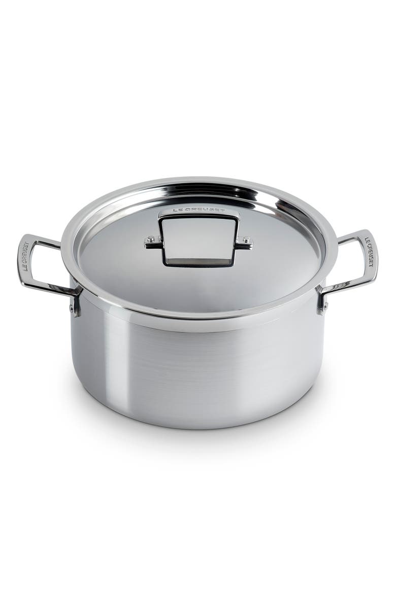 Le Creuset Classic Stainless Steel 5-Piece Cookware Set, Alternate, color, Stainless Steel