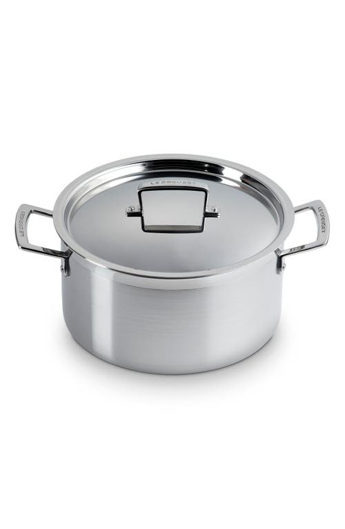 Le Creuset Classic Stainless Steel 5-piece Cookware Set In Stainless Steel