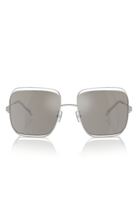57mm Eleanor Square Sunglasses