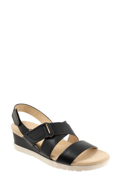 Novi Ankle Strap Wedge Sandal