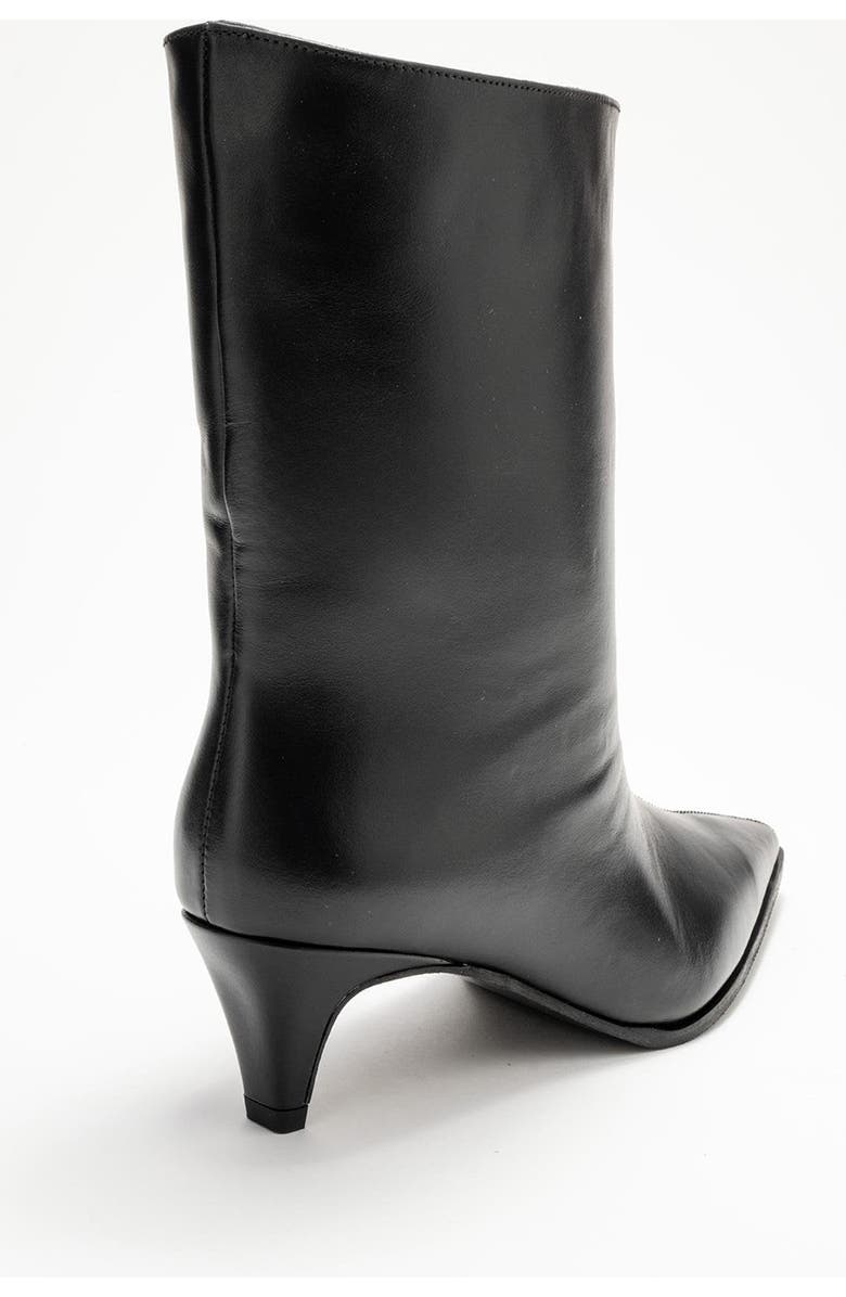 Forever & Always Shoes Aleo Leather Pointed Toe Boot, Alternate, color, Black Leather