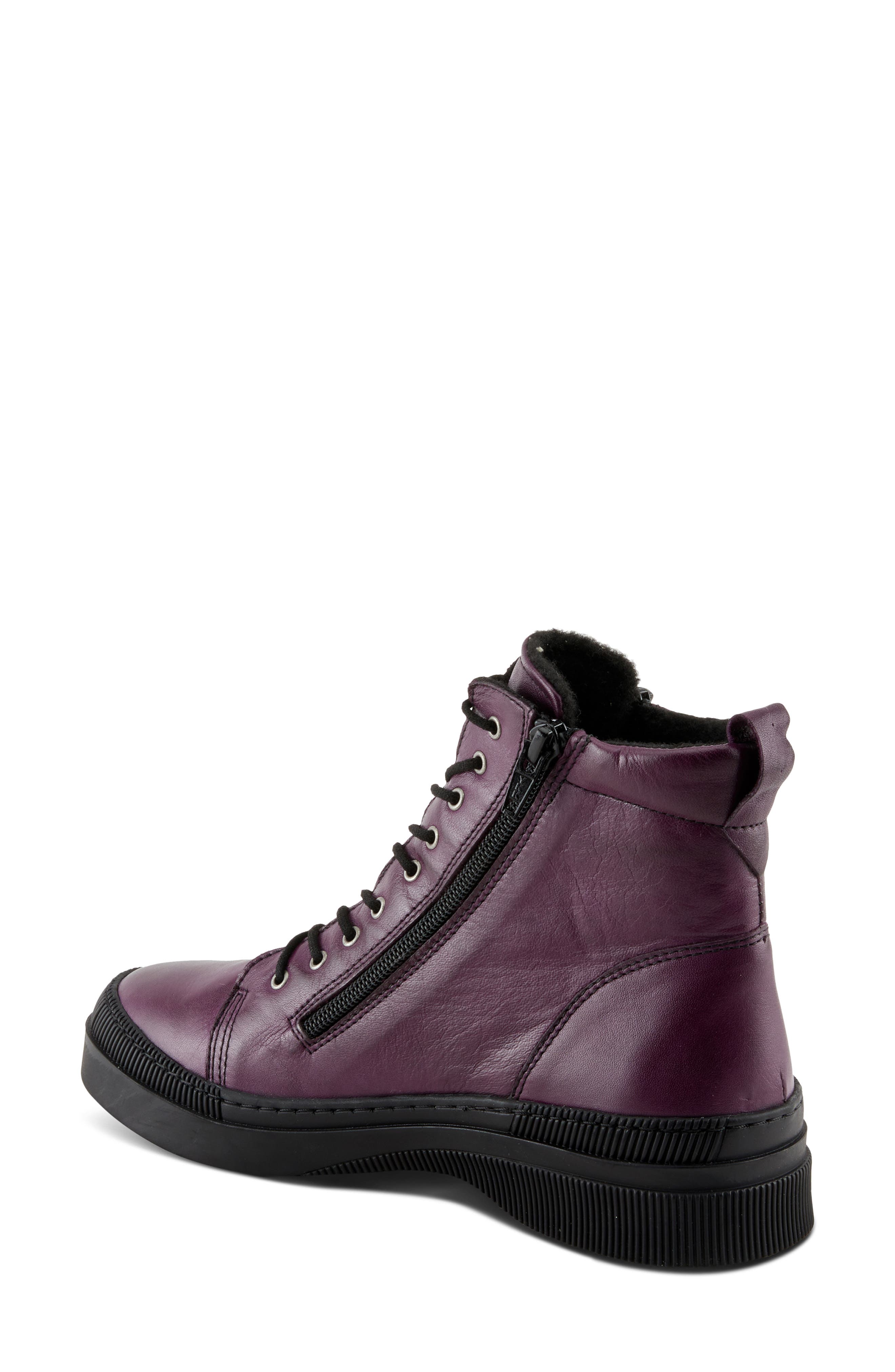 Leather Combat Boot - image 4