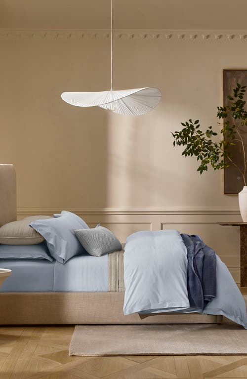Boll & Branch Set Of 2 Percale Hemmed Pillowcases