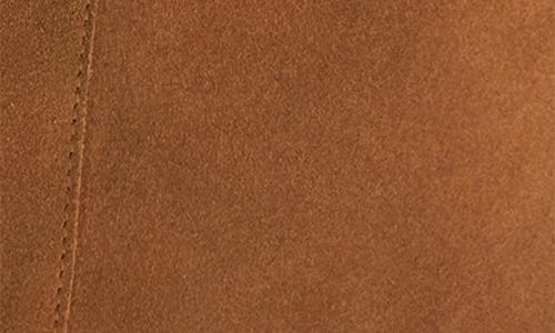 Mango Suede Shopper Tote In Brown