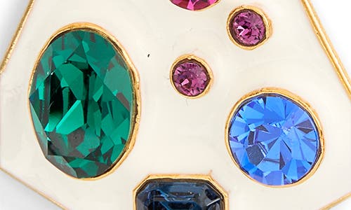 Kenneth Jay Lane Enamel Clip-on Drop Earrings