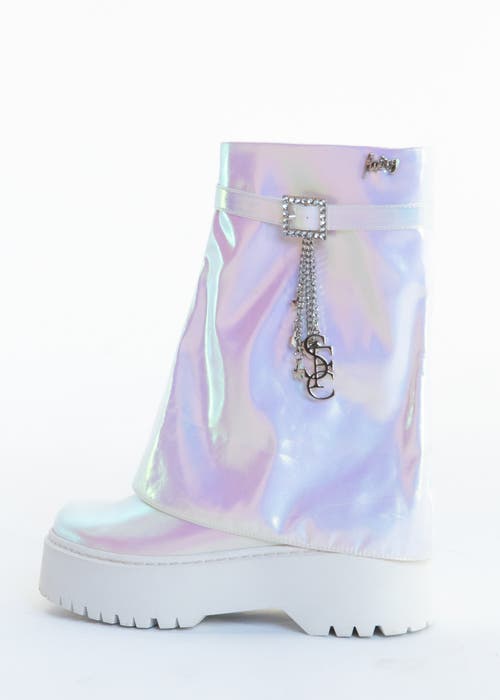 SPARKL SPARKL STELLA COMBAT BOOT 