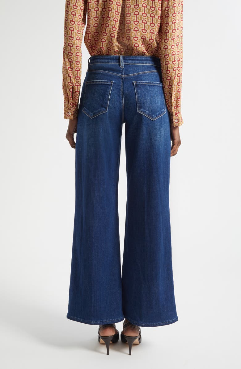 L'AGENCE Alicent High Waist Wide Leg Jeans, Alternate, color, Marvista