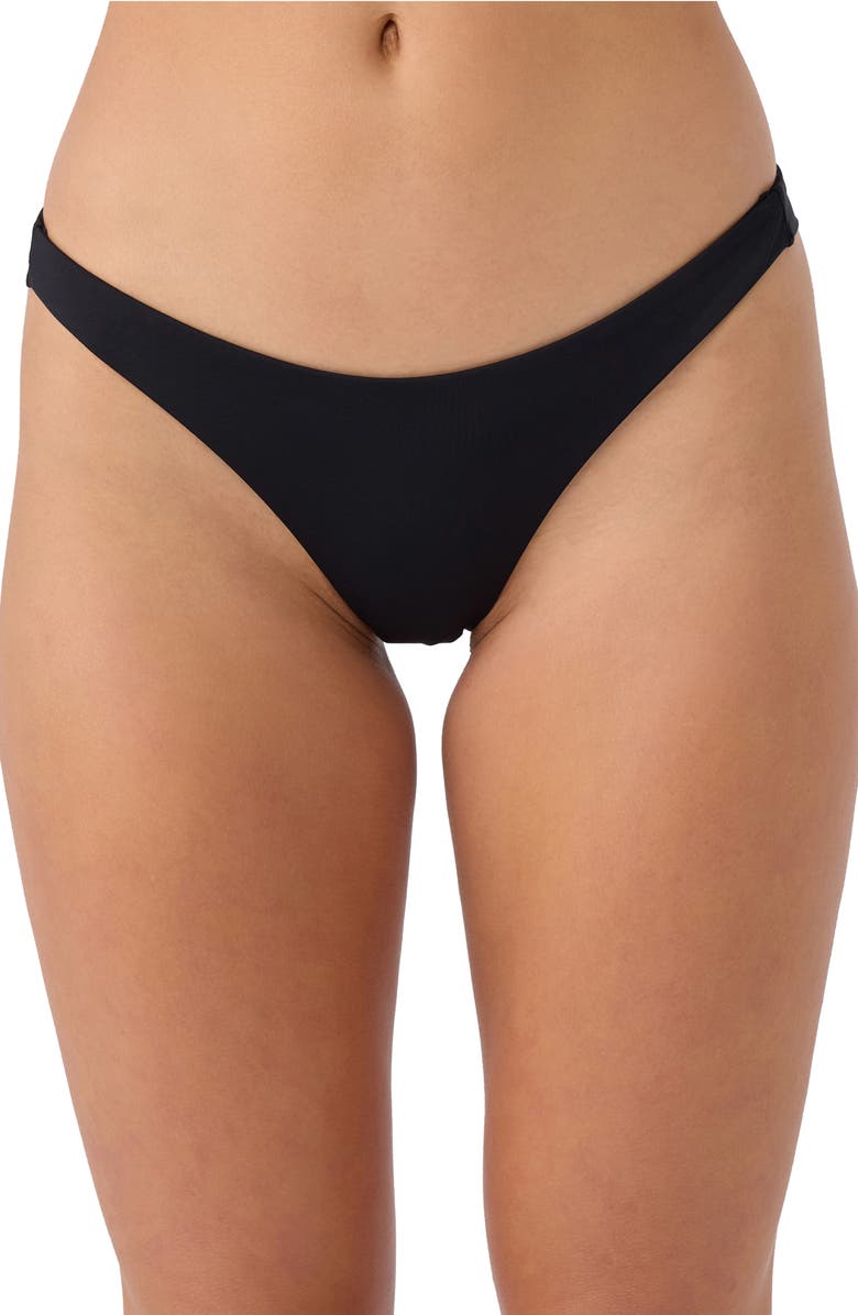 O'Neill Hermosa Saltwater Solids Bikini Bottoms, Main, color, 