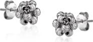 Spero London Sterling Silver Dorissa Beaded Stud Earring