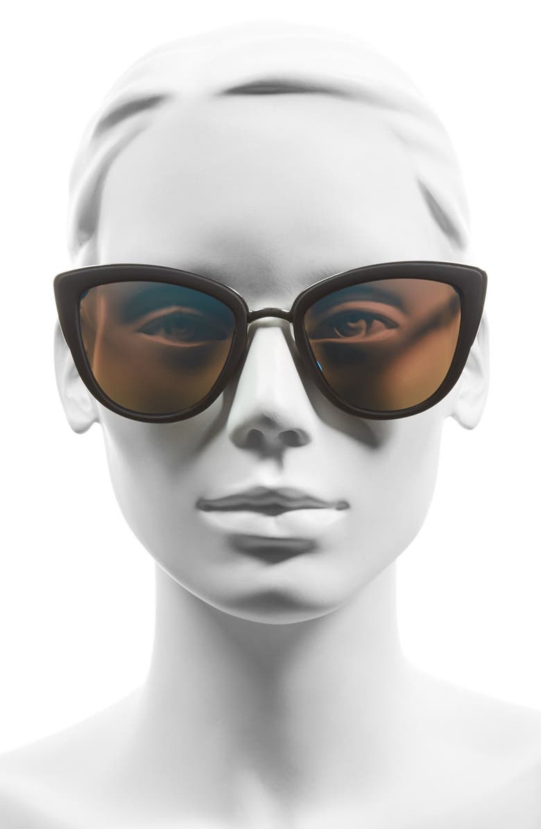 QUAY Australia 'My Girl' 50mm Cat Eye Sunglasses, Alternate, color,