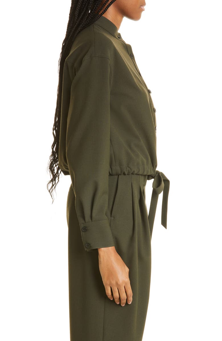 JASON WU Tie Hem Shirt Jacket, Alternate, color,