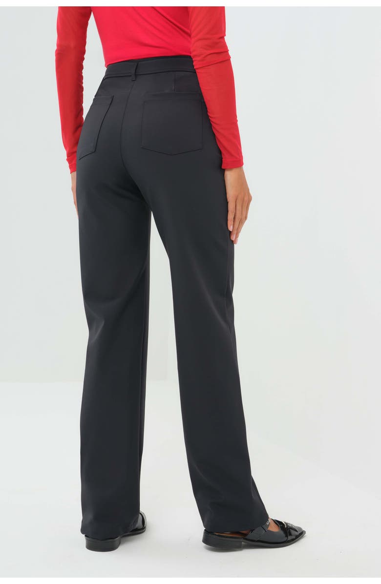 Anatomie Marina Performance Twill Biker Jacket, Alternate, color, Grey