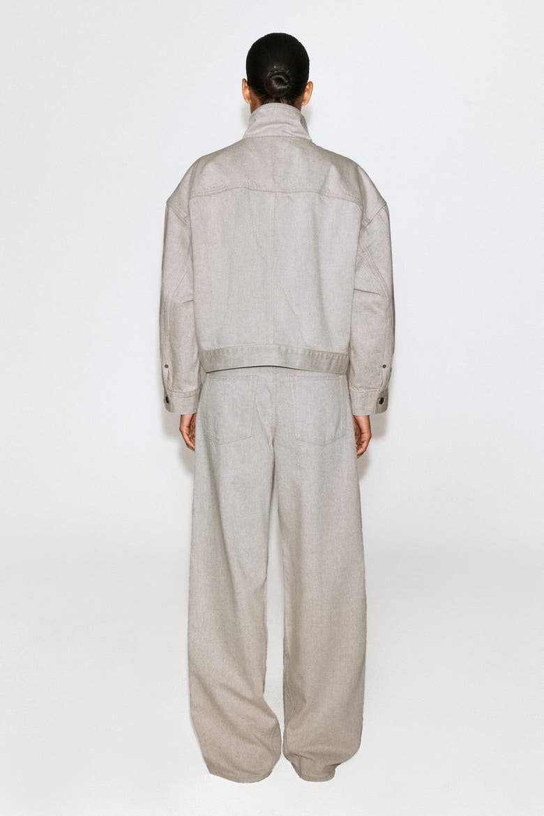 Facade Straight-Leg Jeans, Alternate, color, TAUPE