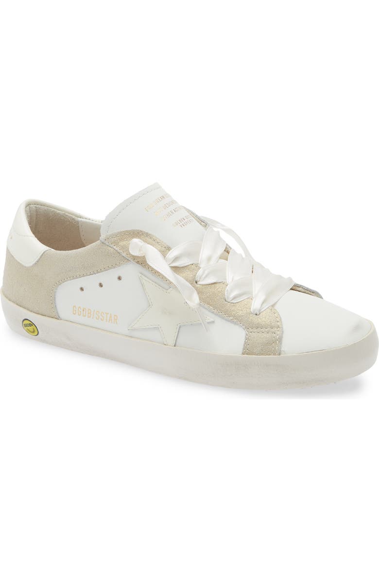 Golden Goose Kids' Super-Star Sneaker, Main, color, White/ Platinum