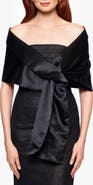Betsy & Adam Satin Shawl Wrap