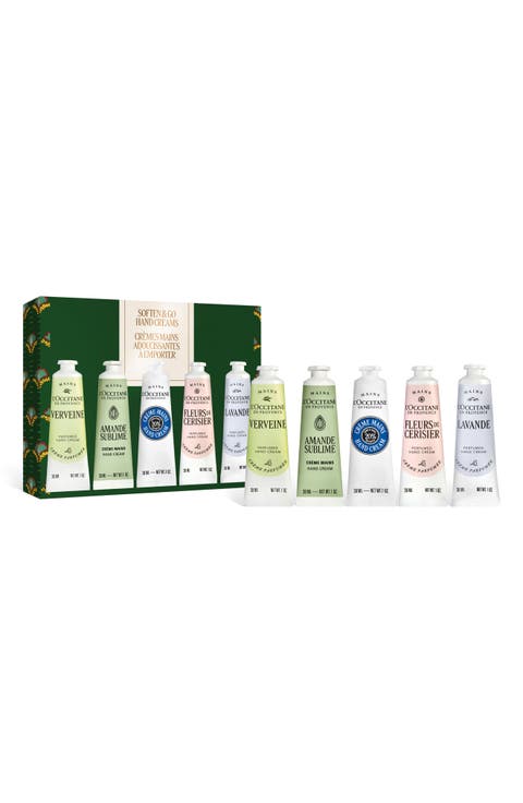 Soften & Go Hand Creams Gift Set $70 Value