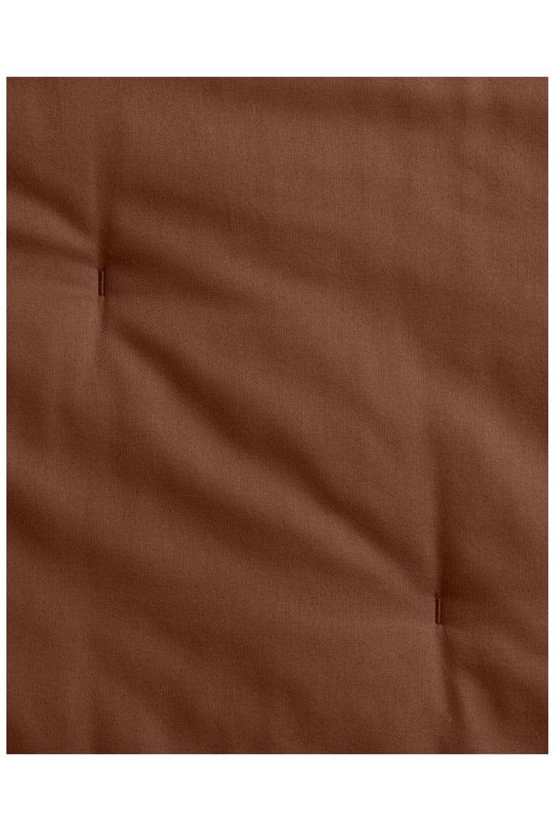 Organic Cotton Twill Quilt, Alternate, color, CINNAMON
