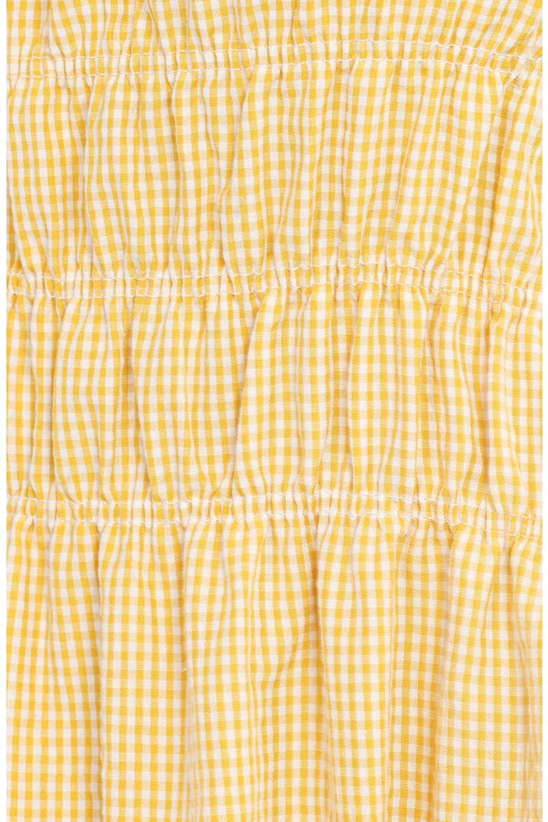 Bernadine Cotton Blend Gingham Maxi Dress, Alternate, color, MANGO