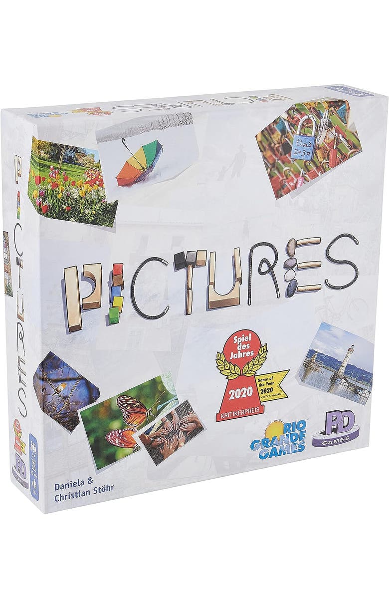 Rio Grande Games Pictures Strategy Game, Main, color, Multicolored