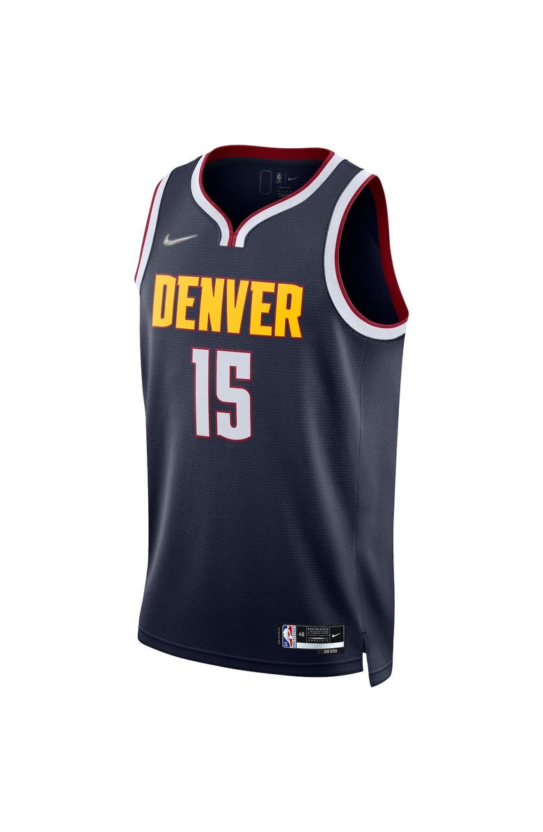Nike Men's Nike Nikola Jokic Navy Denver Nuggets 2021/22 Diamond Swingman Jersey - Icon Edition, Alternate, color, 