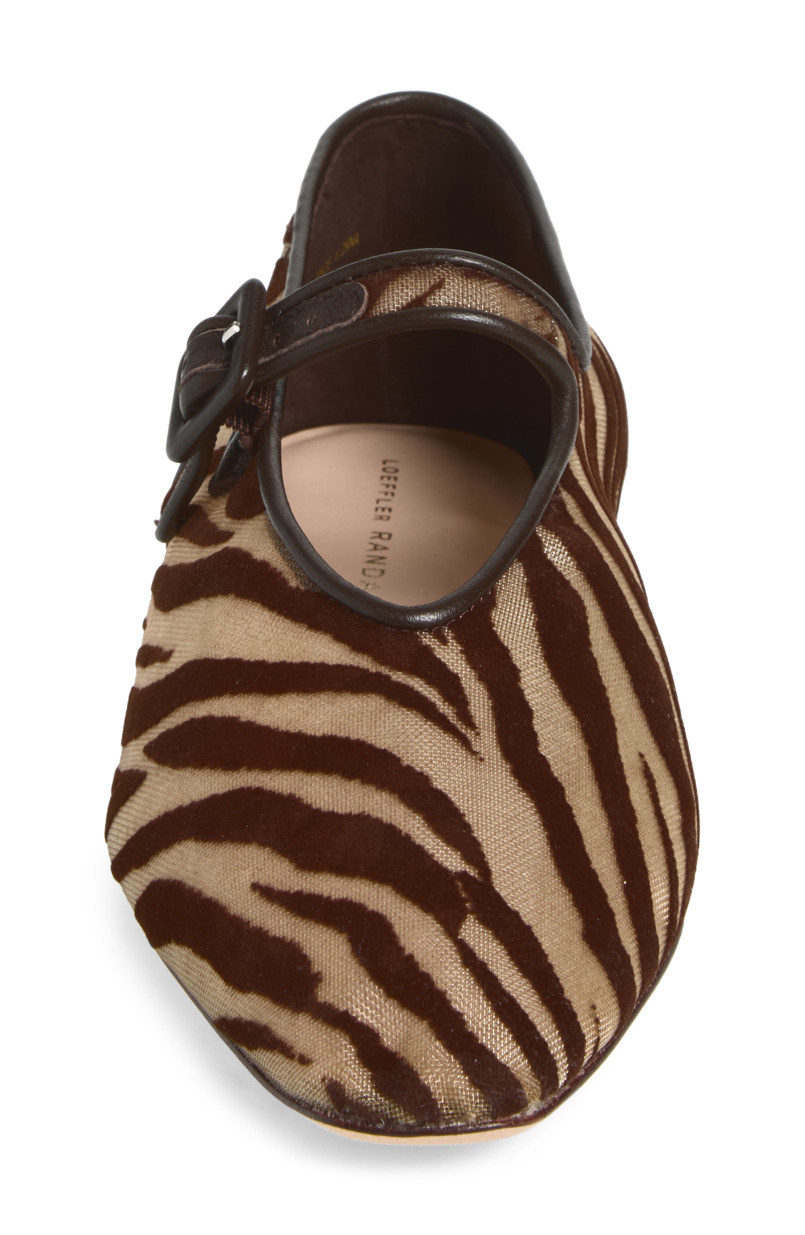 Junia Mary Jane Flat, Alternate, color, ZEBRA