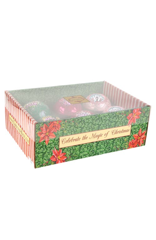 Mark Roberts Pastel Ball Ornament, Set Of 6 In Multi