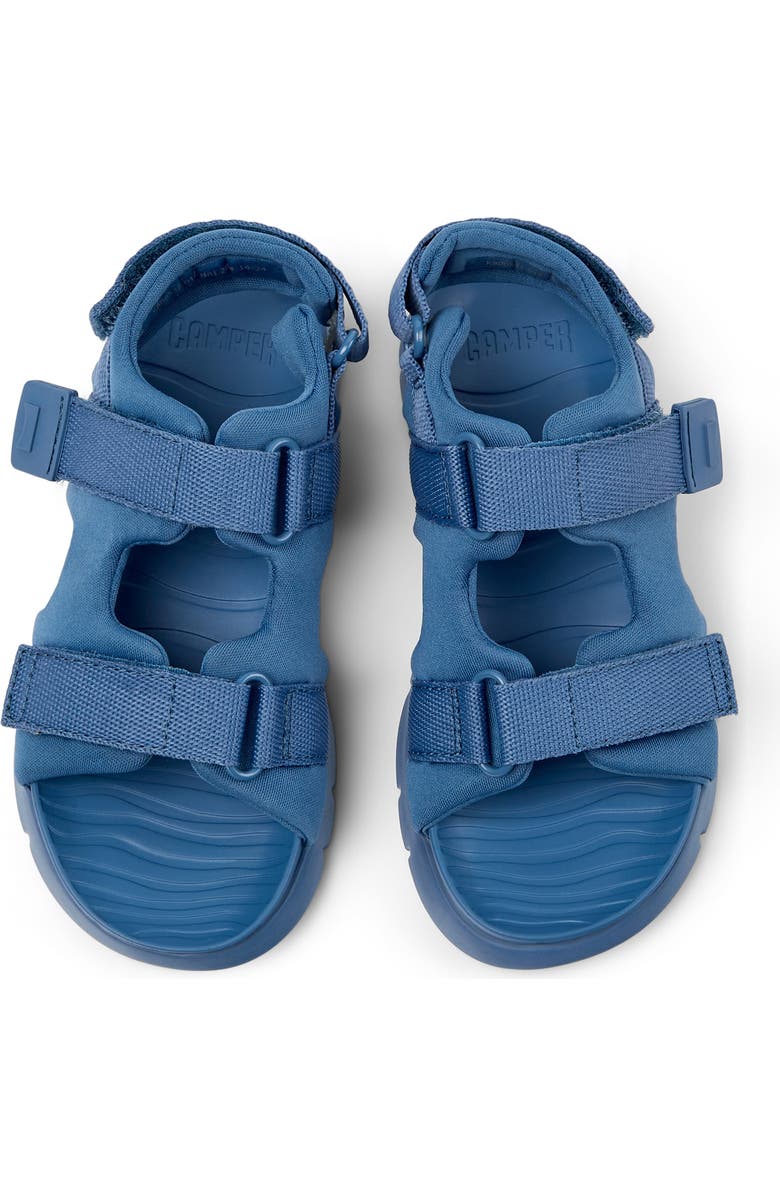 Camper Kids' Oruga Sandal, Alternate, color, Medium Blue