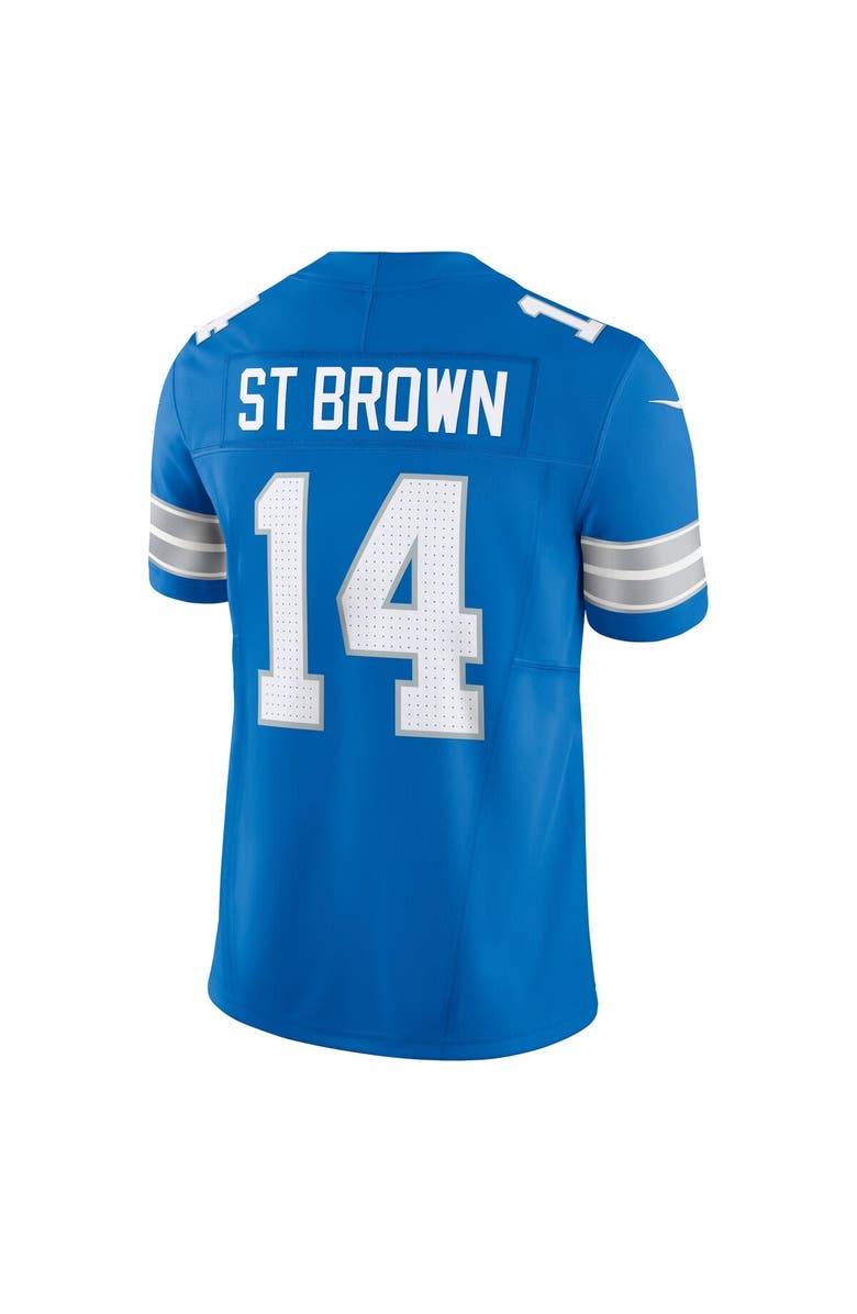 Nike Men's Nike Amon-Ra St. Brown Blue Detroit Lions Vapor F.U.S.E. Limited Jersey, Alternate, color, Blue