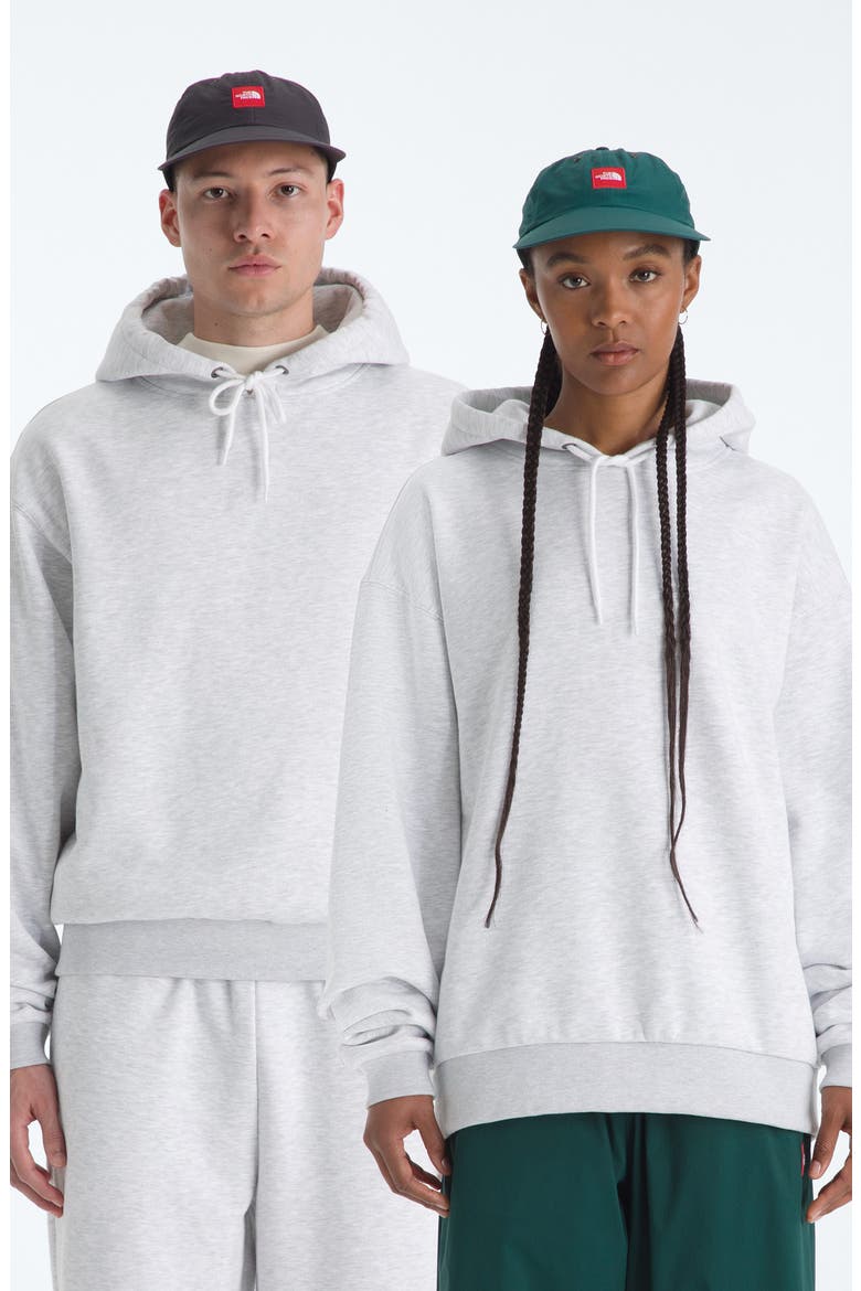 TNF™ Red Box Oversize Hoodie, Alternate, color, TNF CLASSIC GREY HEATHER