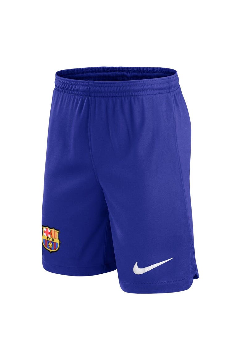 Men's Nike Navy Barcelona 2023/24 Stadium Home Shorts, Alternate, color, Navy