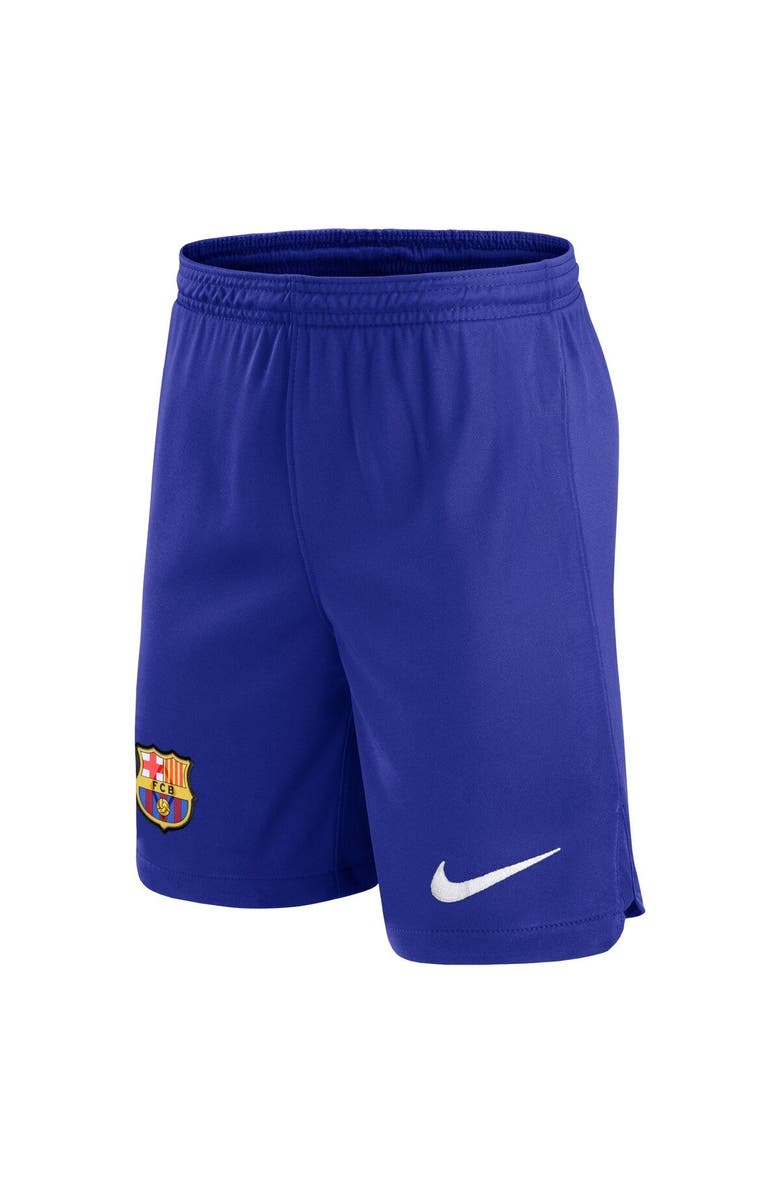 Nike Men's Nike Navy Barcelona 2023/24 Stadium Home Shorts, Alternate, color, Navy