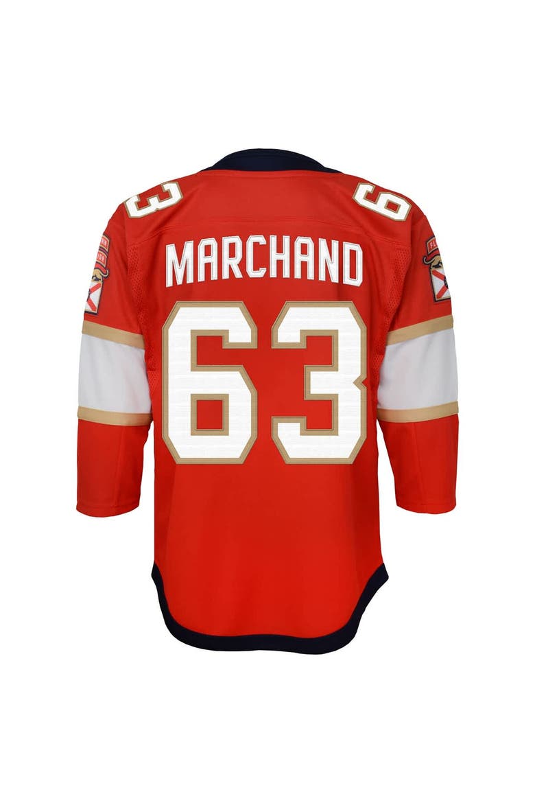 Youth Outerstuff Brad Marchand Red Florida Panthers Premier Player Jersey, Alternate, color, Red