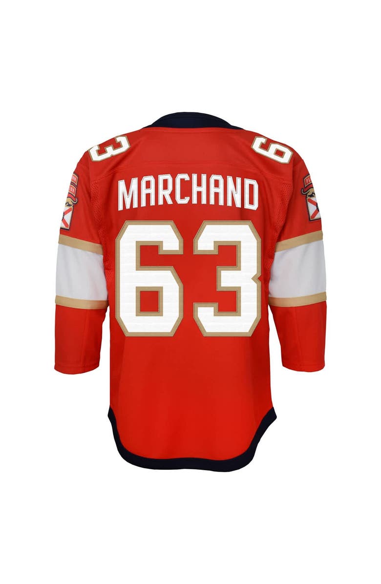 Outerstuff Youth Outerstuff Brad Marchand Red Florida Panthers Premier Player Jersey, Alternate, color, Red