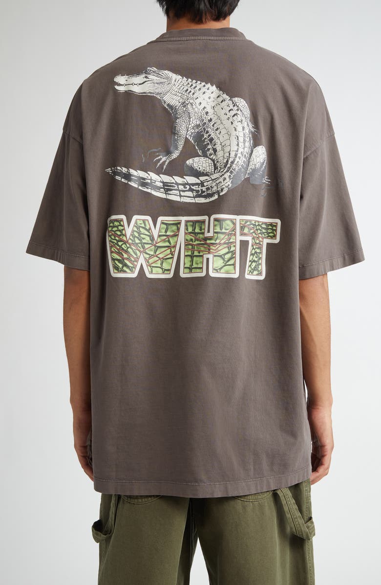 Off-White WHT Crocodile Graphic T-Shirt, Alternate, color, 