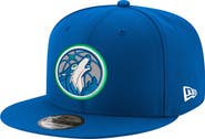 New Era Men's New Era Blue Minnesota Timberwolves 9FIFTY Snapback Hat