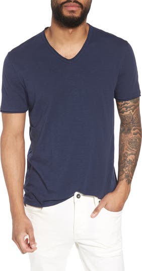 John Varvatos Slim Fit Slub Jersey V-Neck T-Shirt | Nordstrom