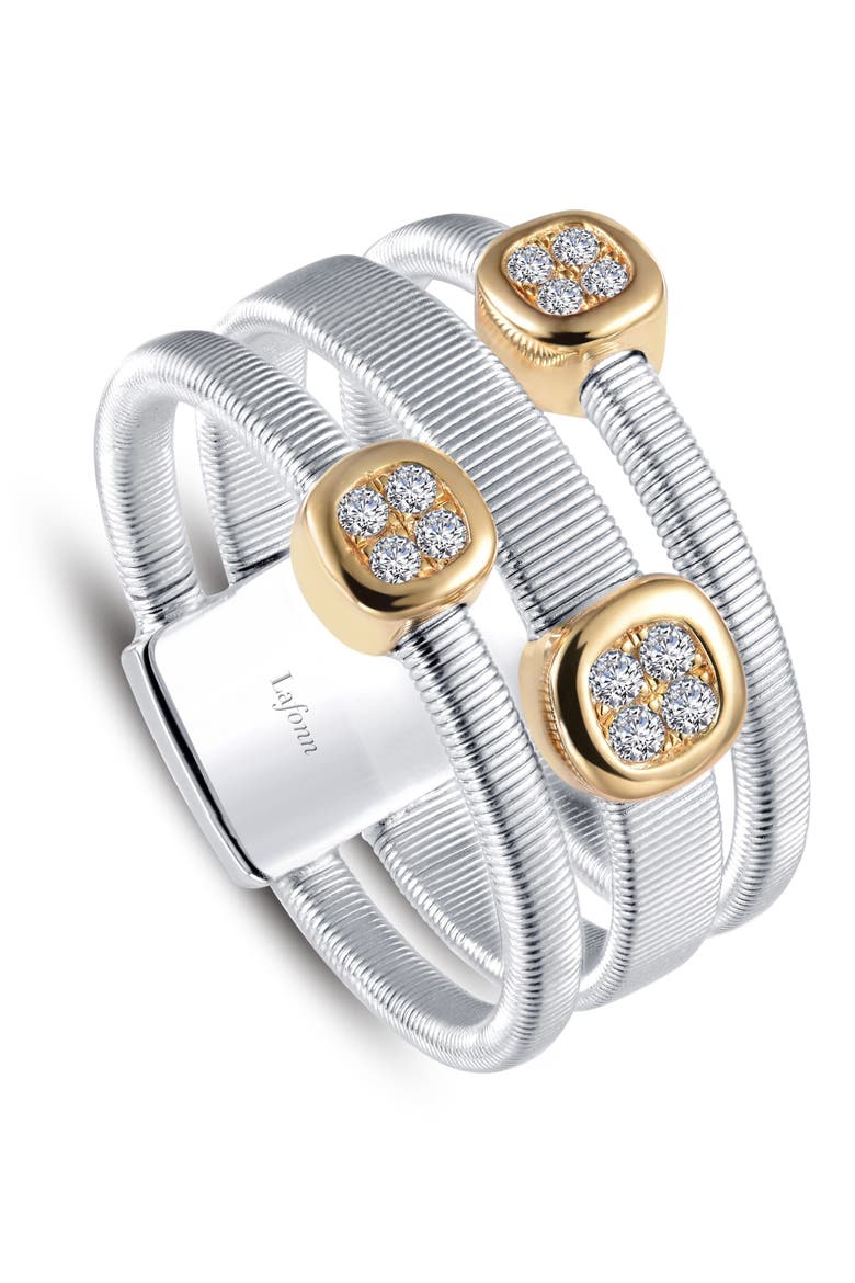 Station Stack Ring, Main, color, TWO TONE/ CLEAR