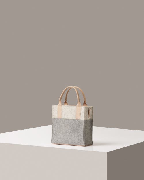 Graf & Lantz Graf Lantz Jaunt Merino Wool Mini Tote In Horizon