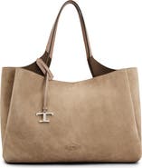 Tod's Apa 2 Suede Top Handle Bag
