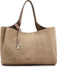 Tod's Apa 2 Suede Top Handle Bag