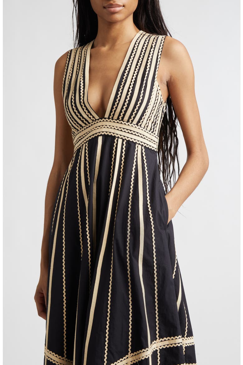 plunge v-neck midi dress Black Plunging V-Neckline Split Midi Dress