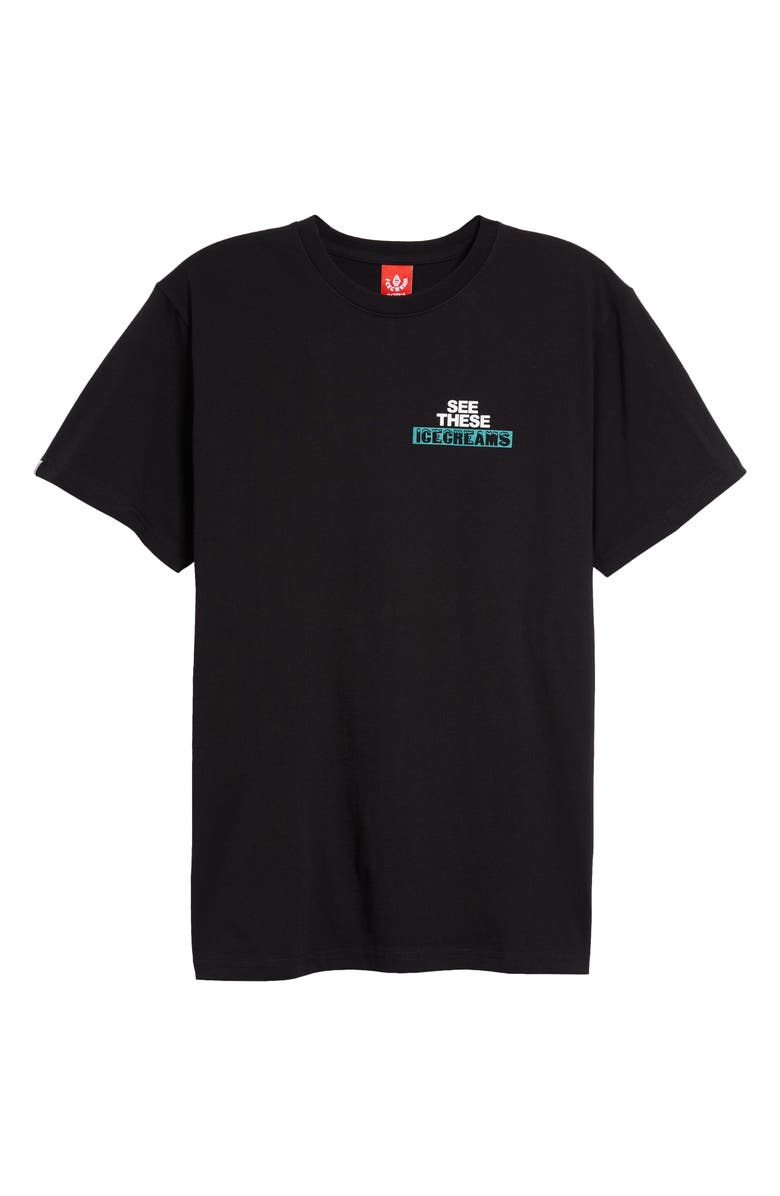 ICECREAM Ice Cubes Graphic Tee, Alternate, color,