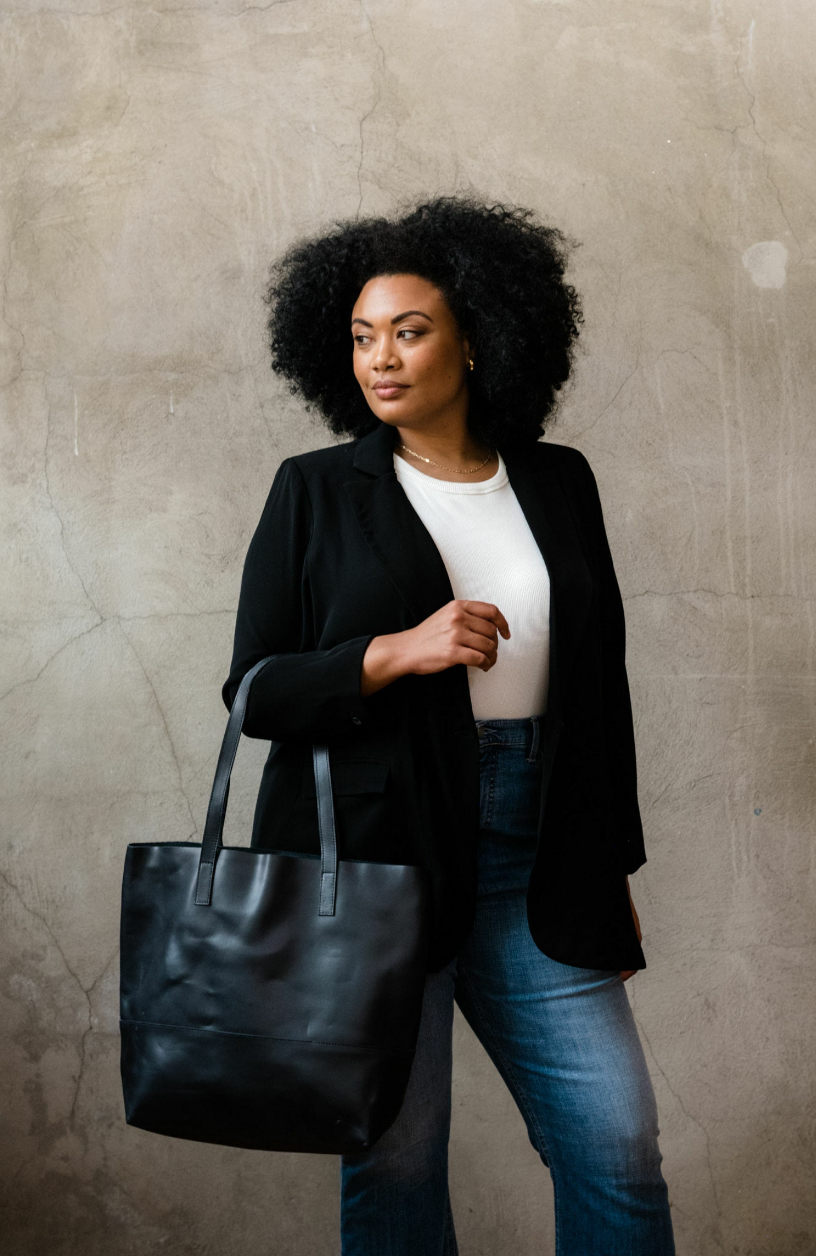 ABLE Mamuye Tote, Alternate, color, Black