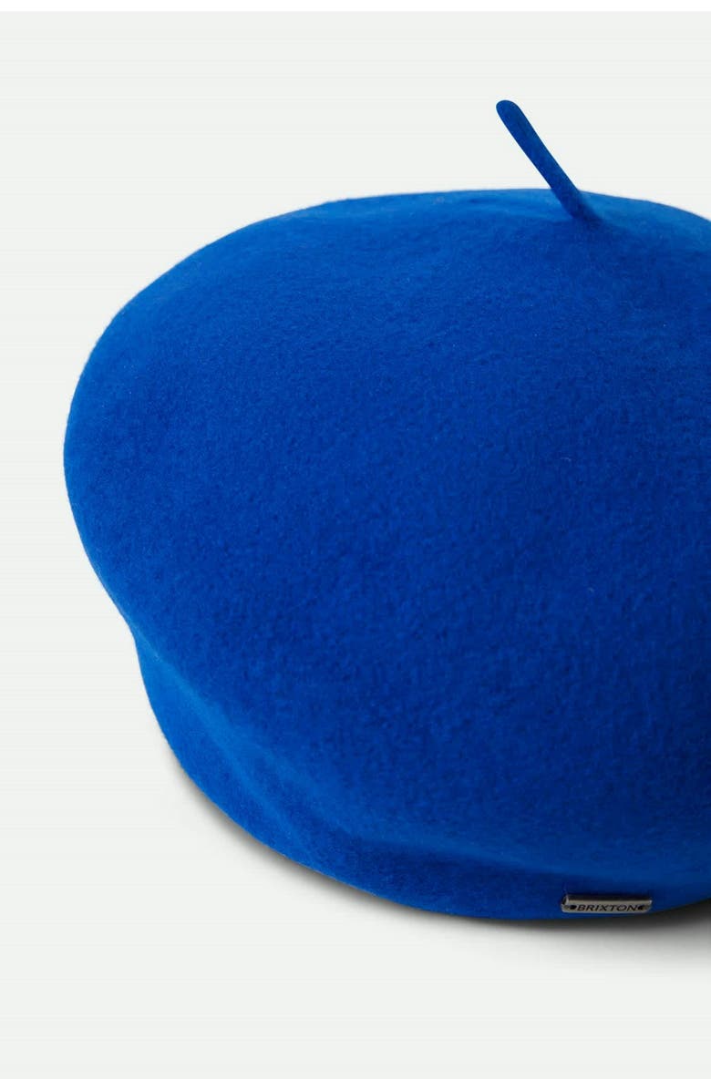 Brixton Audrey II Bouclé Beret, Alternate, color, Cyber Blue