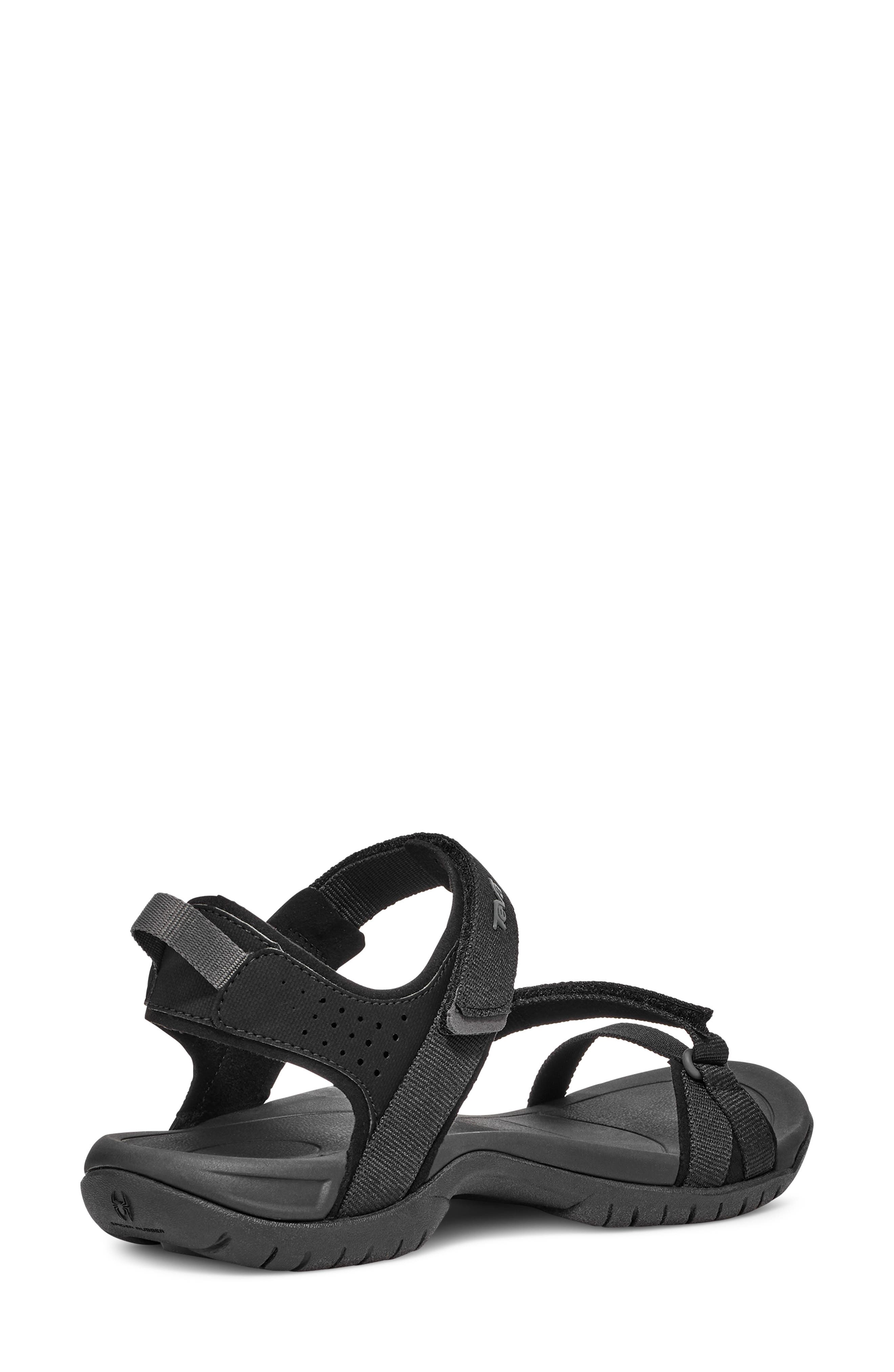 Teva Verra Sandal, Alternate, color, Black/ Black