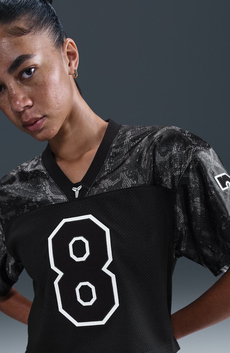 Nike Kobe Bryant Mamba Football Jersey, Alternate, color, Black/ White