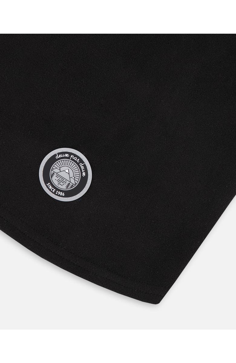 Deux par Deux Kids Gender Inclusive Brushed Jersey Balaclava, Alternate, color, Black